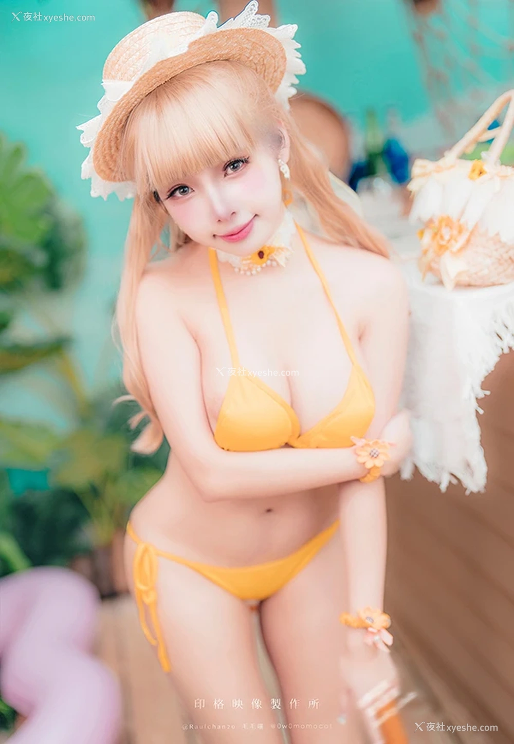 1P - 甜美福利姬慕慕Momo 夏日时光比基尼Summer Time
