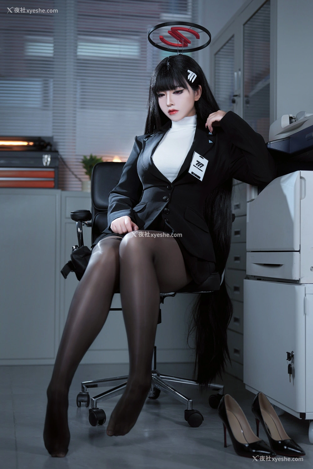 1P - 半半子 – 碧蓝档案 调月莉音 [40P]