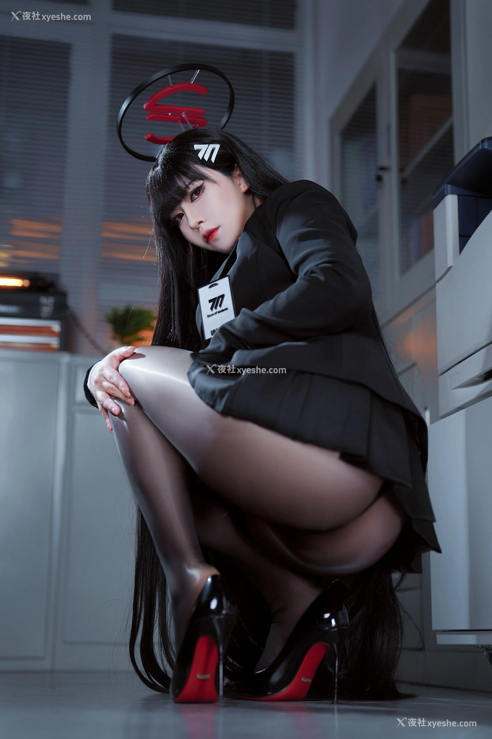 1P - 半半子 – 碧蓝档案 调月莉音 [40P]