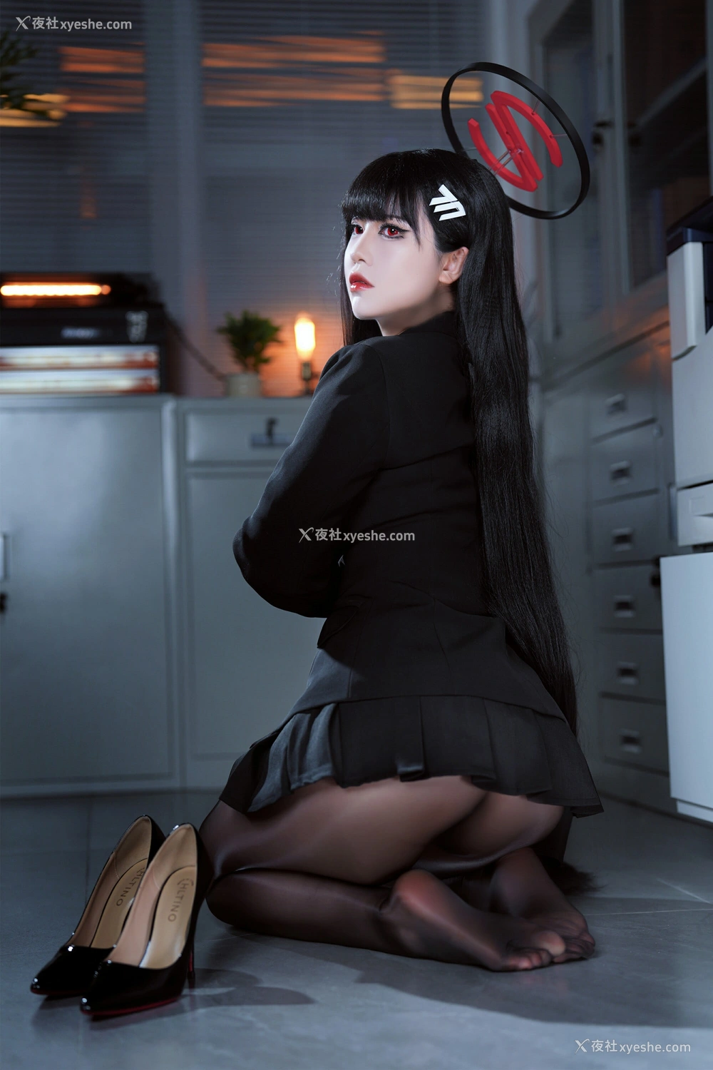 1P - 半半子 – 碧蓝档案 调月莉音 [40P]