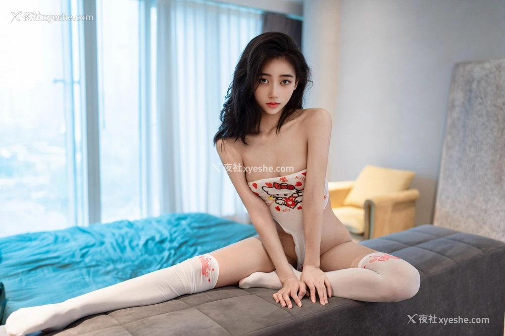 1P - 时安安 – 内购无水印 凯蒂猫时安安 新人首秀 白丝童真装（完整版） [88P]