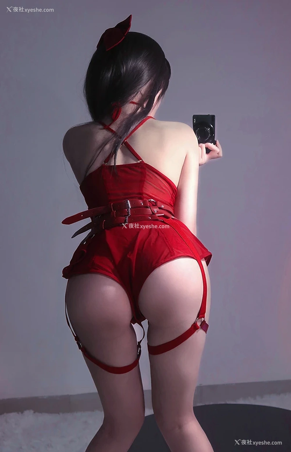 1P - 极品福利姬高桥千凛 红魔术师无圣光唯美尺度图