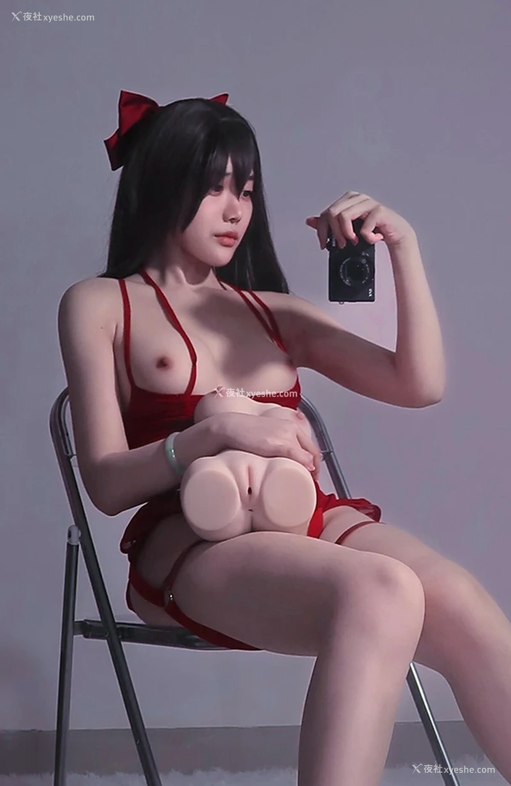 1P - 极品福利姬高桥千凛 红魔术师无圣光唯美尺度图