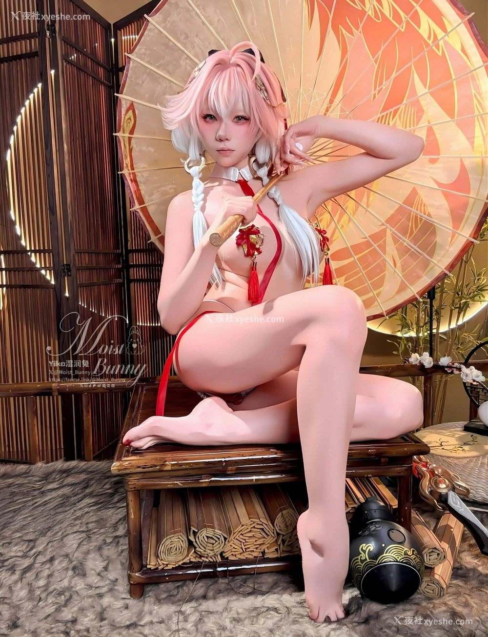 1P - 咬一口兔娘ovo – 25.06月作品 炽羽策阵星 长离 [110P]
