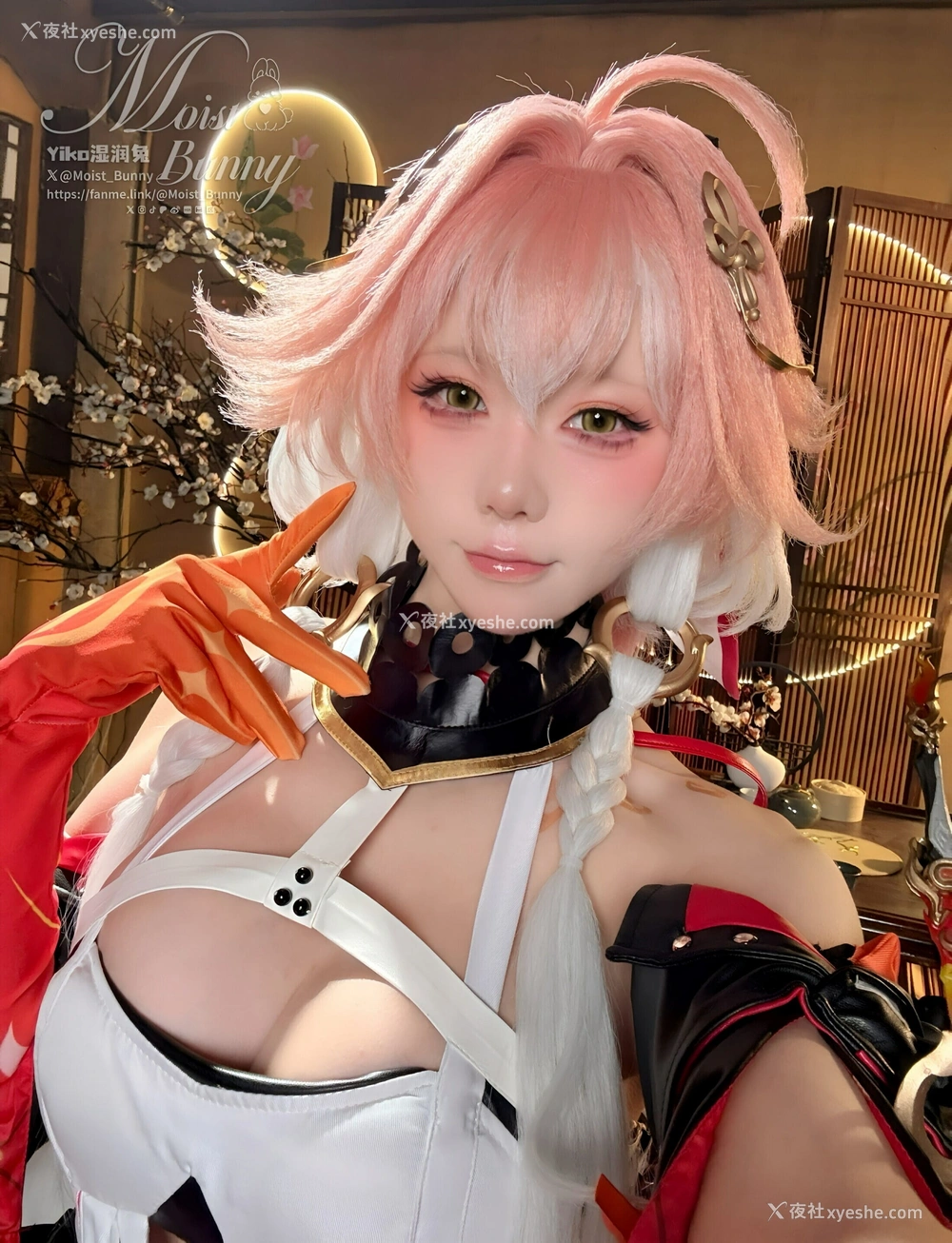 1P - 咬一口兔娘ovo – 25.06月作品 炽羽策阵星 长离 [110P]