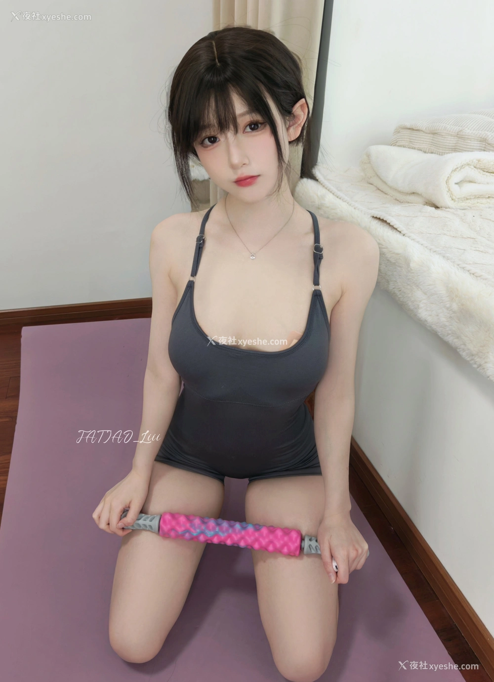 1P - 迷之呆梨(发条少女) – 你的健身搭子 [56P]