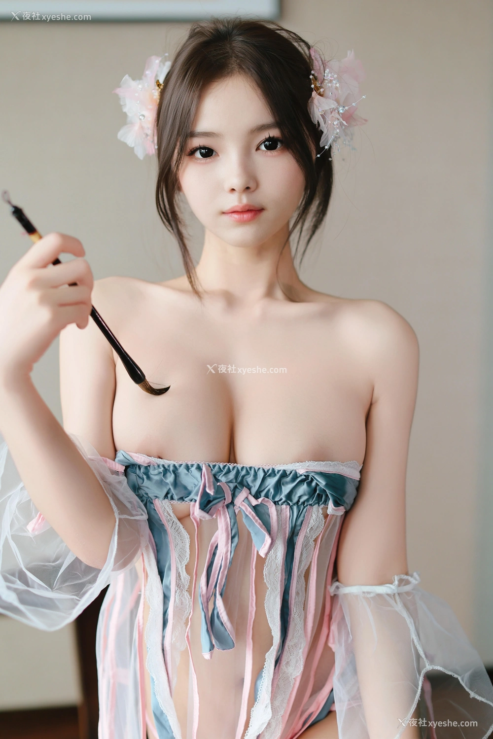 1P - 秀人网 新晋美模 苏软软 – 超清无水印完整版《古装小萝莉》 [123P]