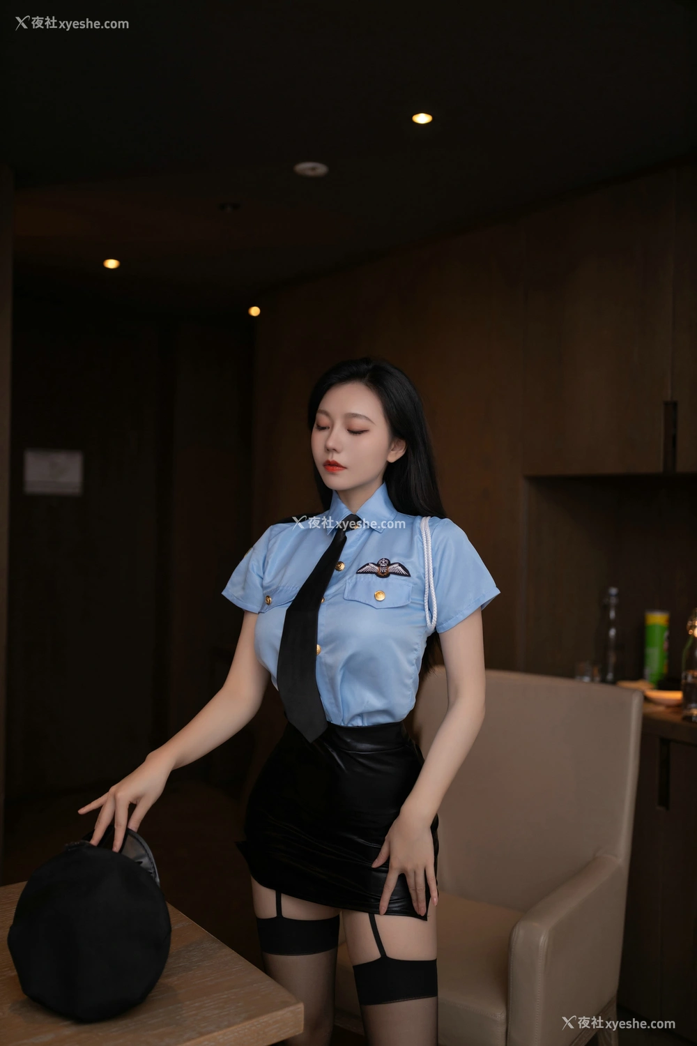 1P - 安然anran – 原版无水印 内购作品 安警官 [89P]