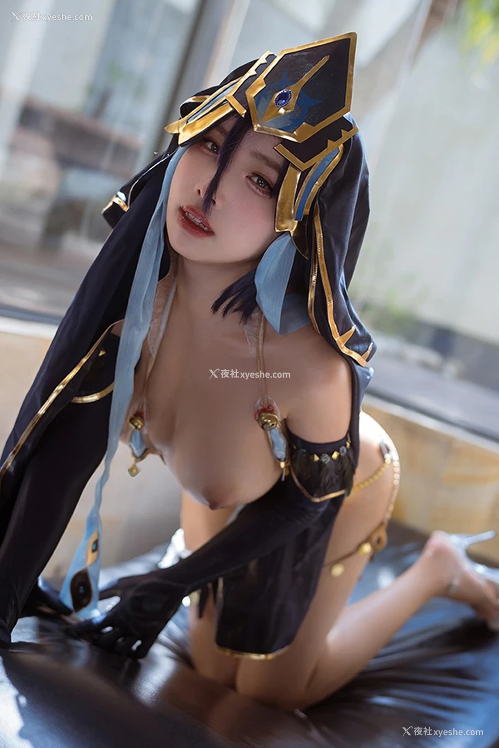 1P - 甜美福利姬慕慕Momo原神Genshin_Mirror Maiden