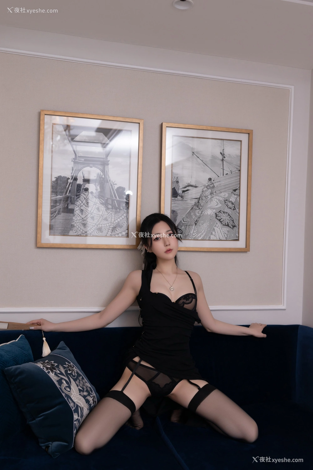 1P - 秀人网 美女名模 鱼子酱Fish – 高清无水印版《水仙花故事》 [123P]