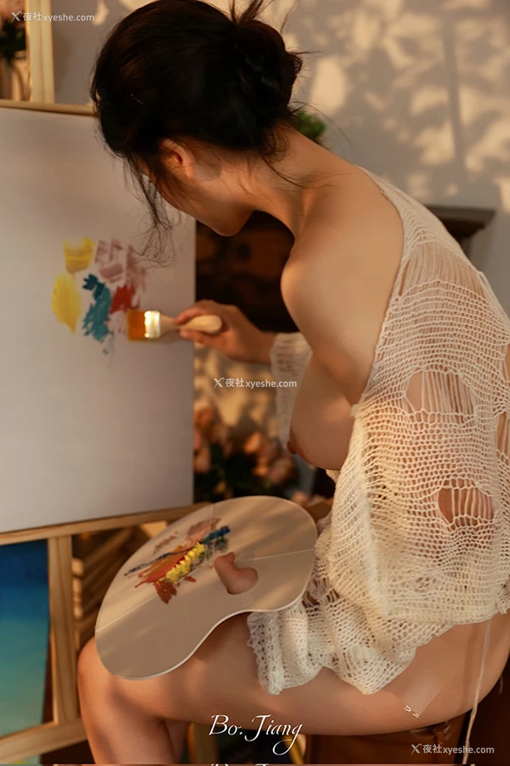 1P - 波酱摄影极致视觉唯美无圣光美女模特合集2