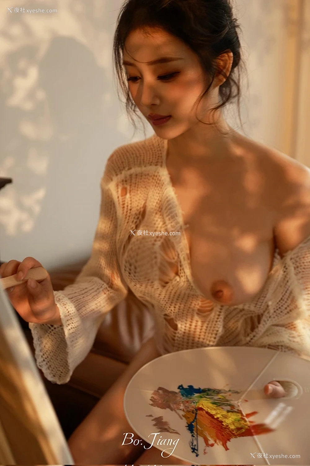 1P - 波酱摄影极致视觉唯美无圣光美女模特合集2