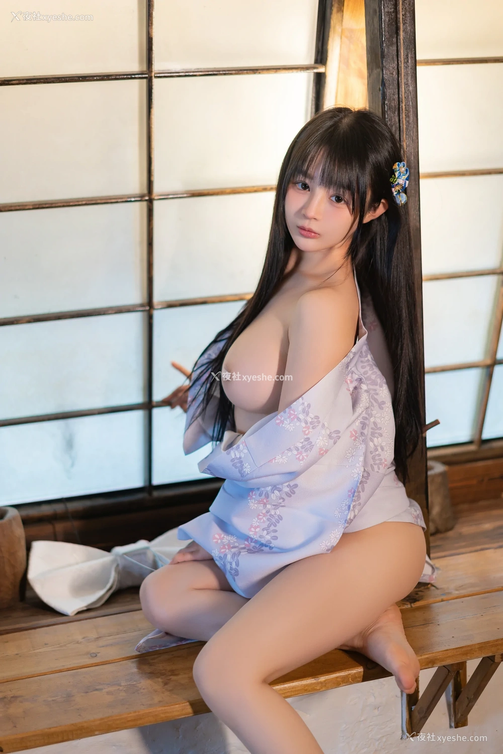 1P - 桜井宁宁 – 和服浴衣