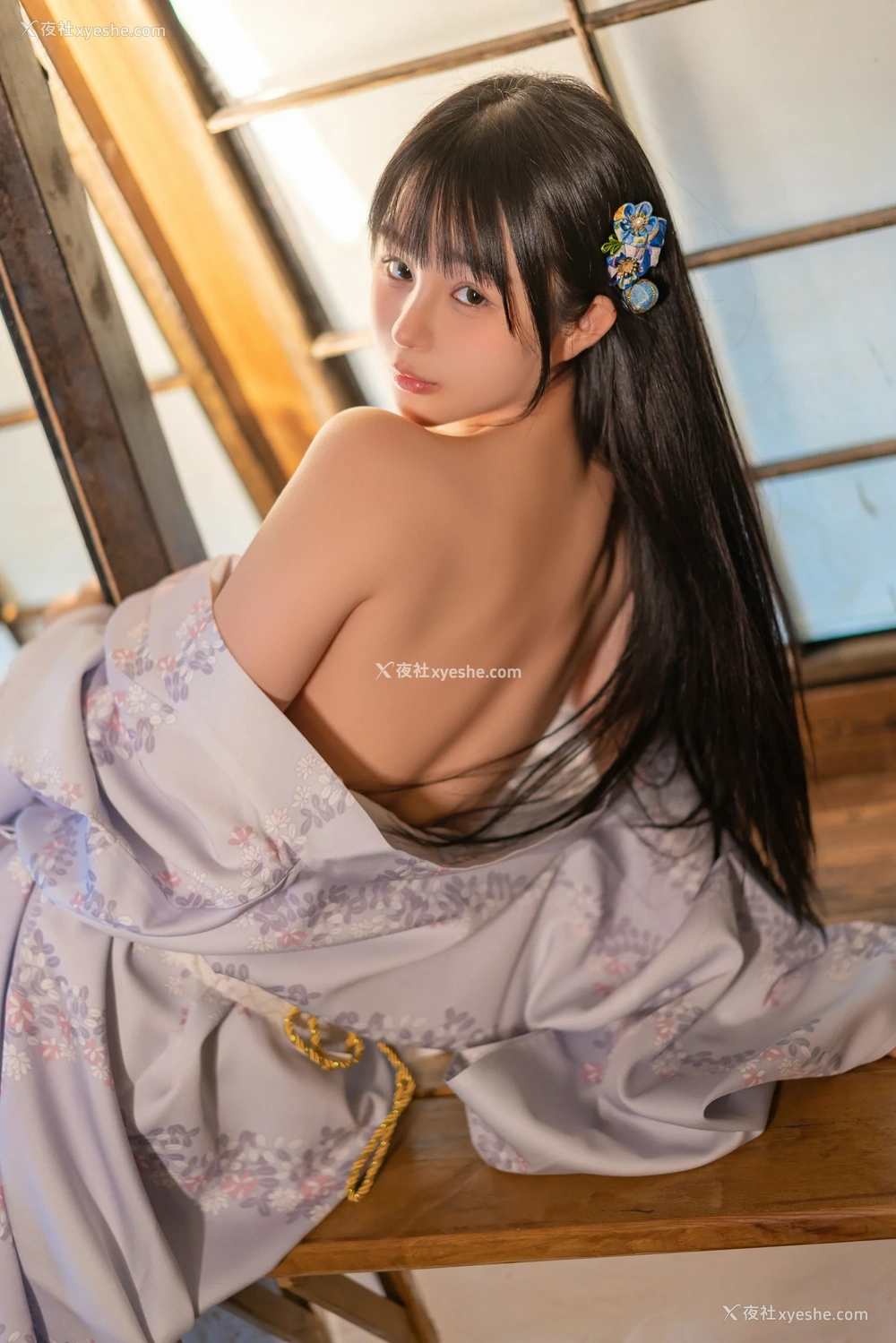 1P - 桜井宁宁 – 和服浴衣