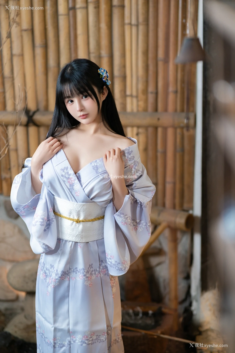 1P - 桜井宁宁 – 和服浴衣