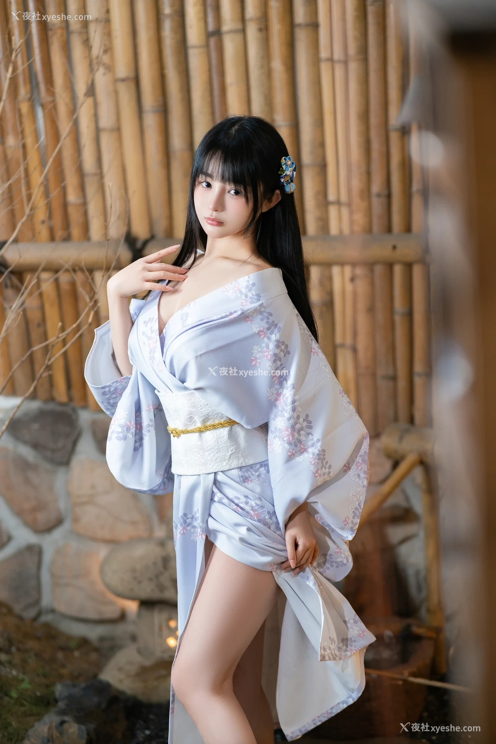 1P - 桜井宁宁 – 和服浴衣