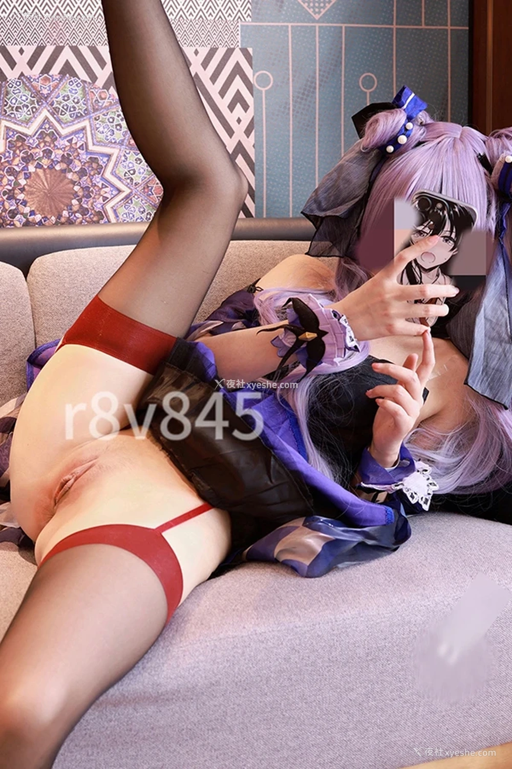 1P - 白虎福利姬@卿卿子粉嫩木耳无私露出福利