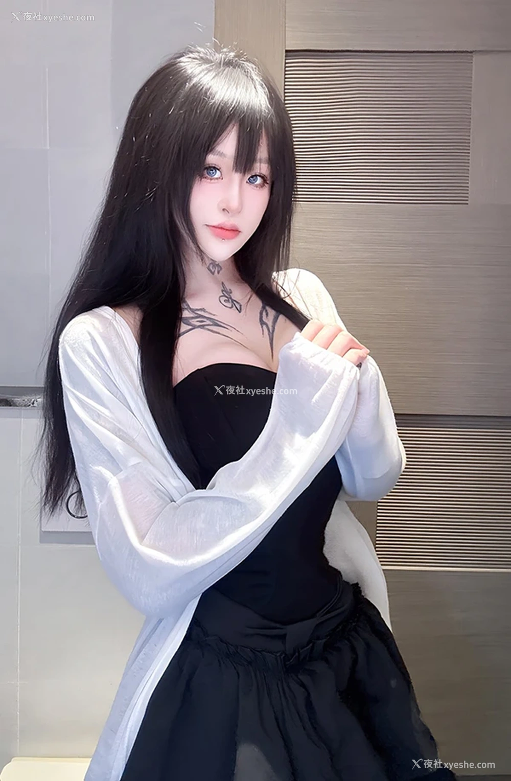 1P - 推特美女九条南无rercardo火辣纹身尺度图