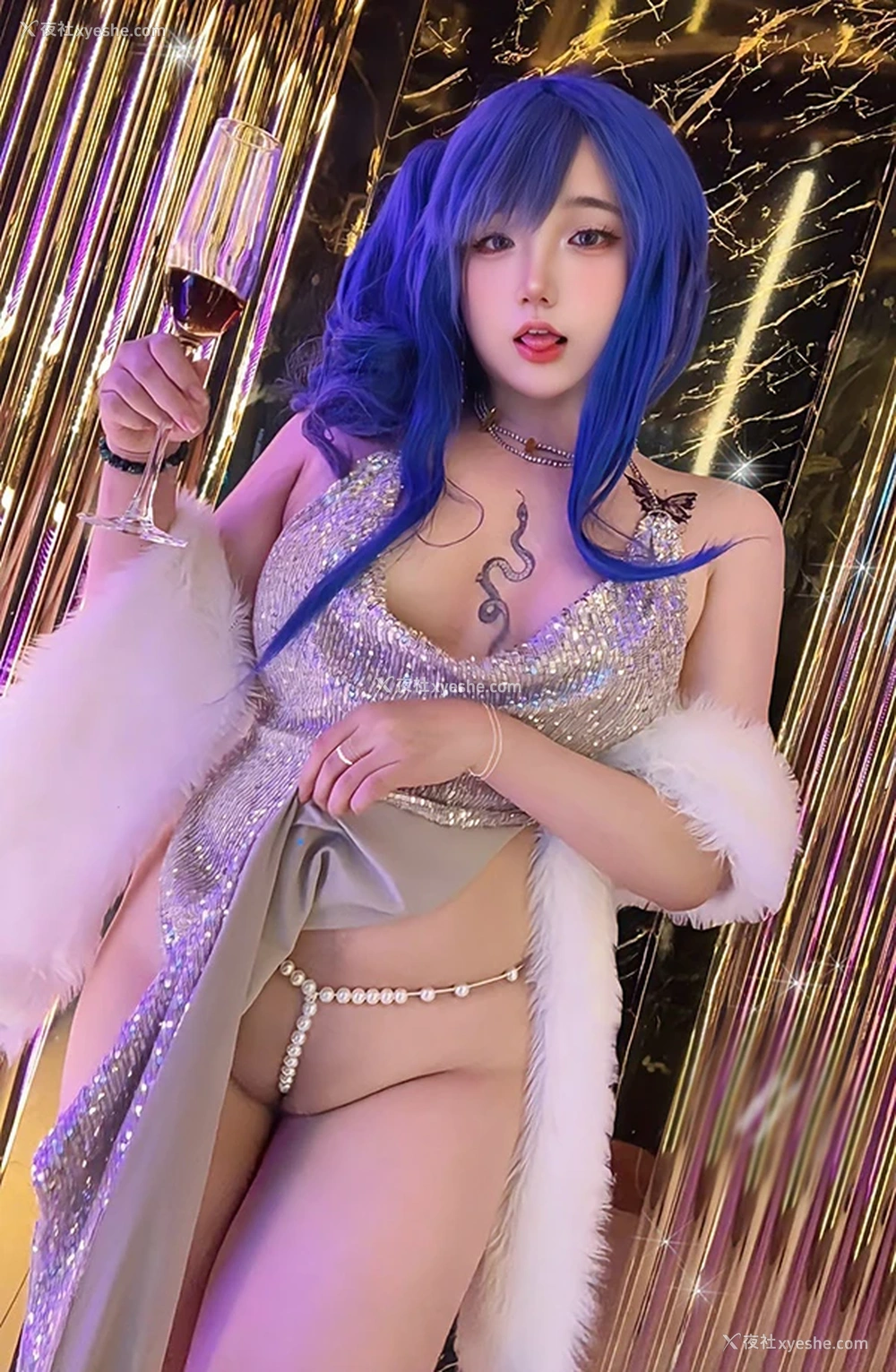 1P - 福利姬Nyan_Chan 淫纹魅魔Cos豪放尺度图