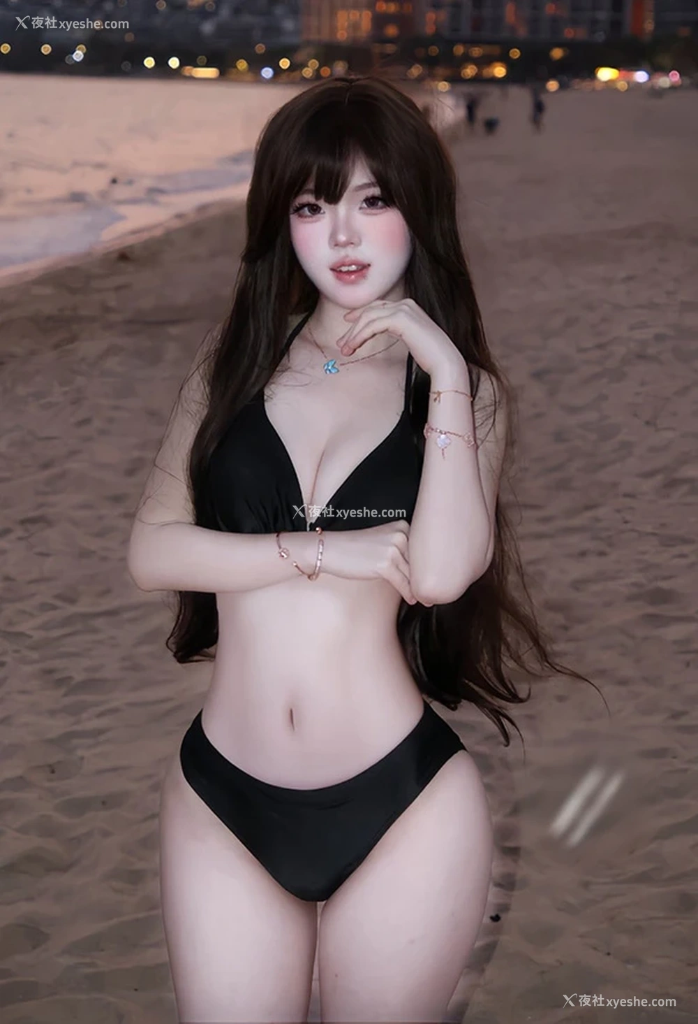 1P - 双马尾白虎萝莉Jasmine私拍粉嫩人体整理合集3