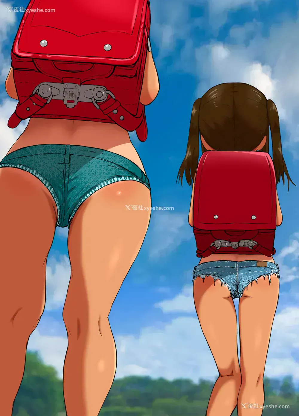 3P - ド田舎サンドイッチ ～全校生徒三名の学校で女子二人のオモチャにされる仆～