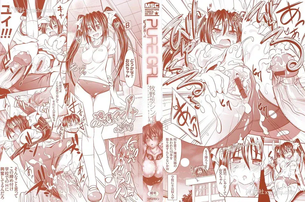 3P - [牧野坂シンイチ] PURE GIRL [中国翻訳]