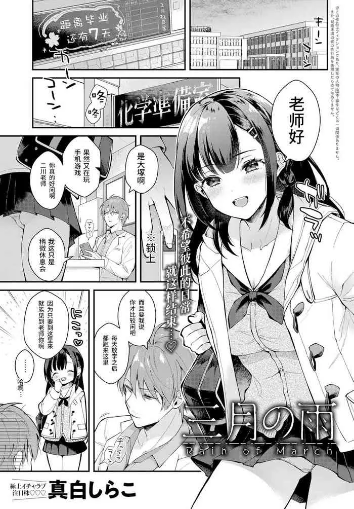 三月の雨