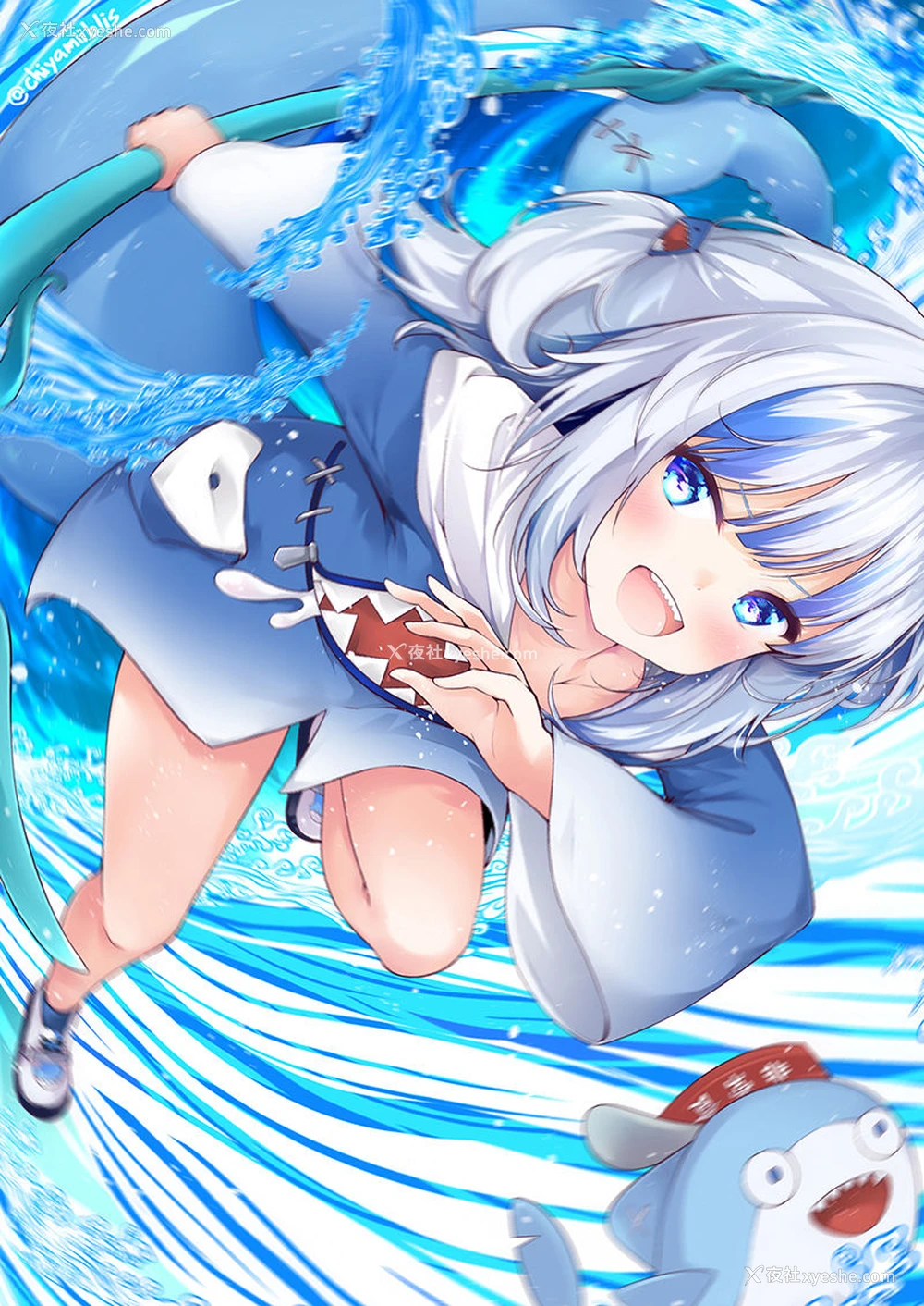 25P - (FF37) [无口遮栏 (ちやみ)] Lets Sweat (がうる・ぐら、リングフィット アドベンチャー) [中国语]