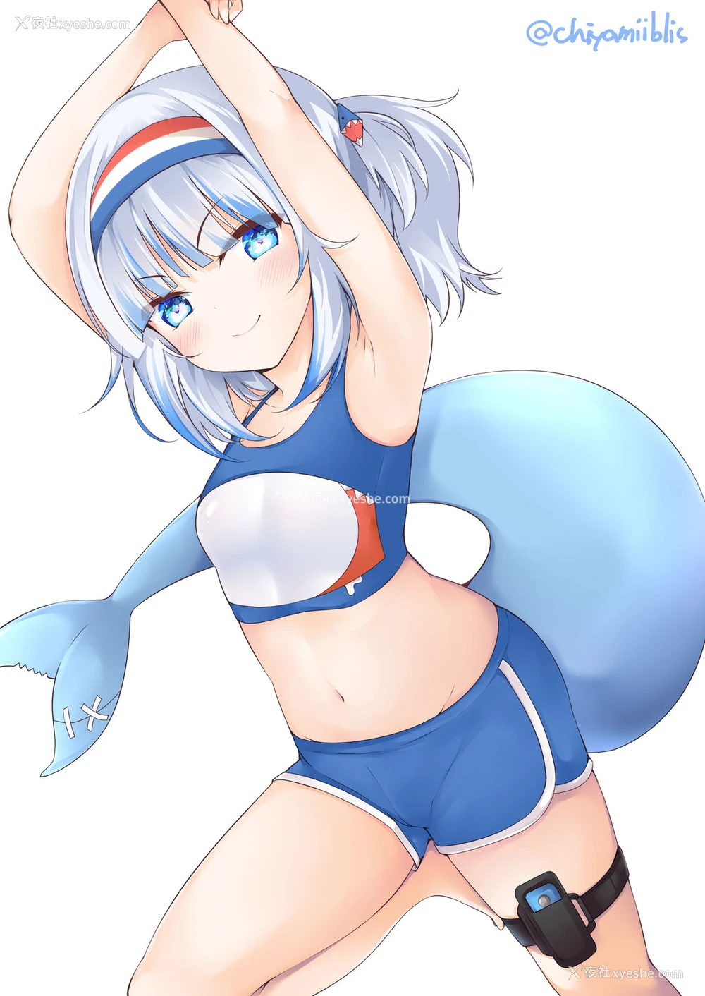 30P - (FF37) [无口遮栏 (ちやみ)] Lets Sweat (がうる・ぐら、リングフィット アドベンチャー) [中国语]