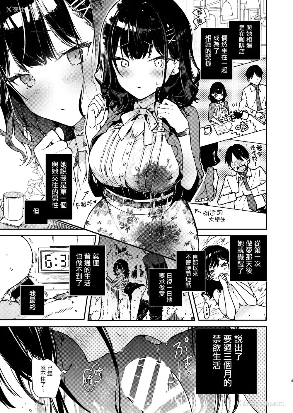 6P - 性欲强めな彼女と禁欲解禁连続射精えっち