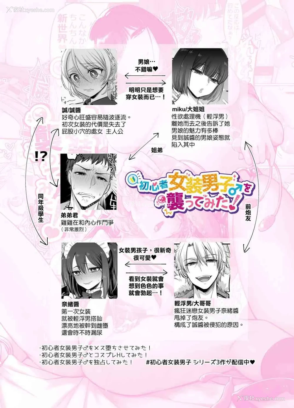 44P - 初心者女装癖男孩侵袭