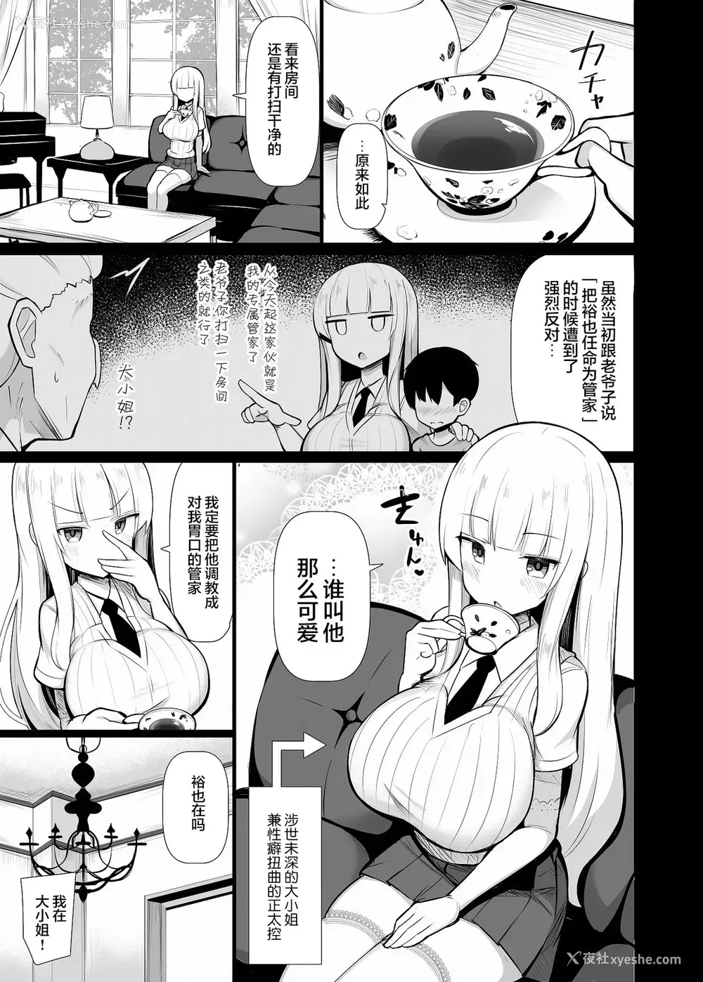 5P - [ふらいでぃっしゅ (じゃっこ)] お嬢様に买われたボク [中国翻訳] [DL版]