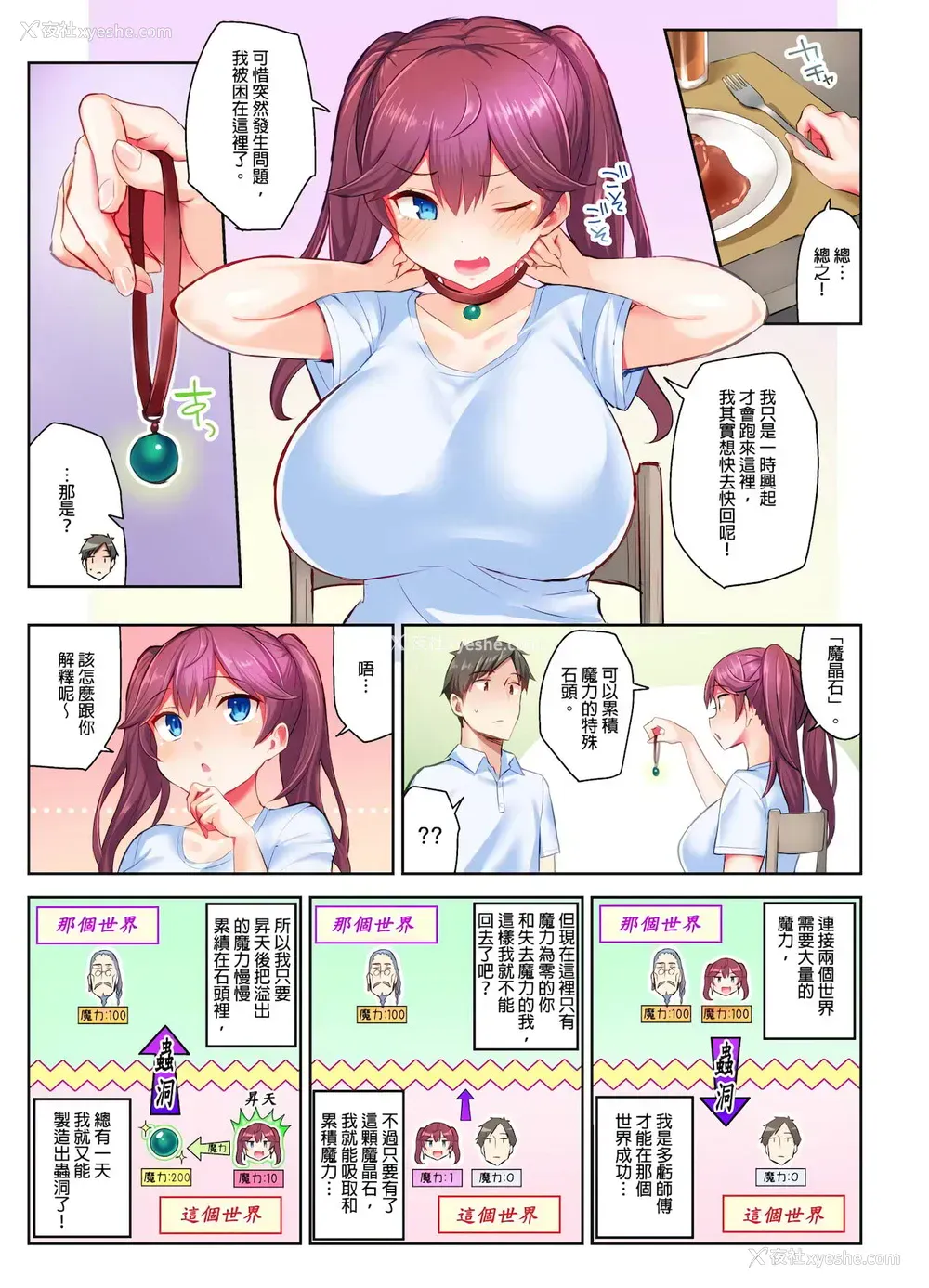 31P - [一宫夕羽] 异世界姐姐，只有在高潮时才能使用魔法 1-3话