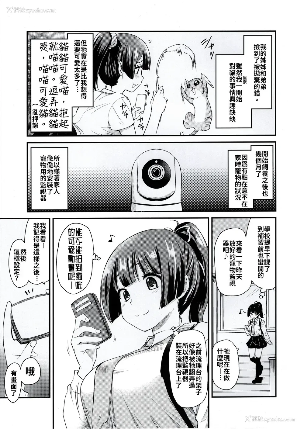 3P - (コミティア131) [真・圣堂☆本舗 (圣☆司)] ペット见守りカメラに姉と弟のセックスが映ってた。[中国翻訳]