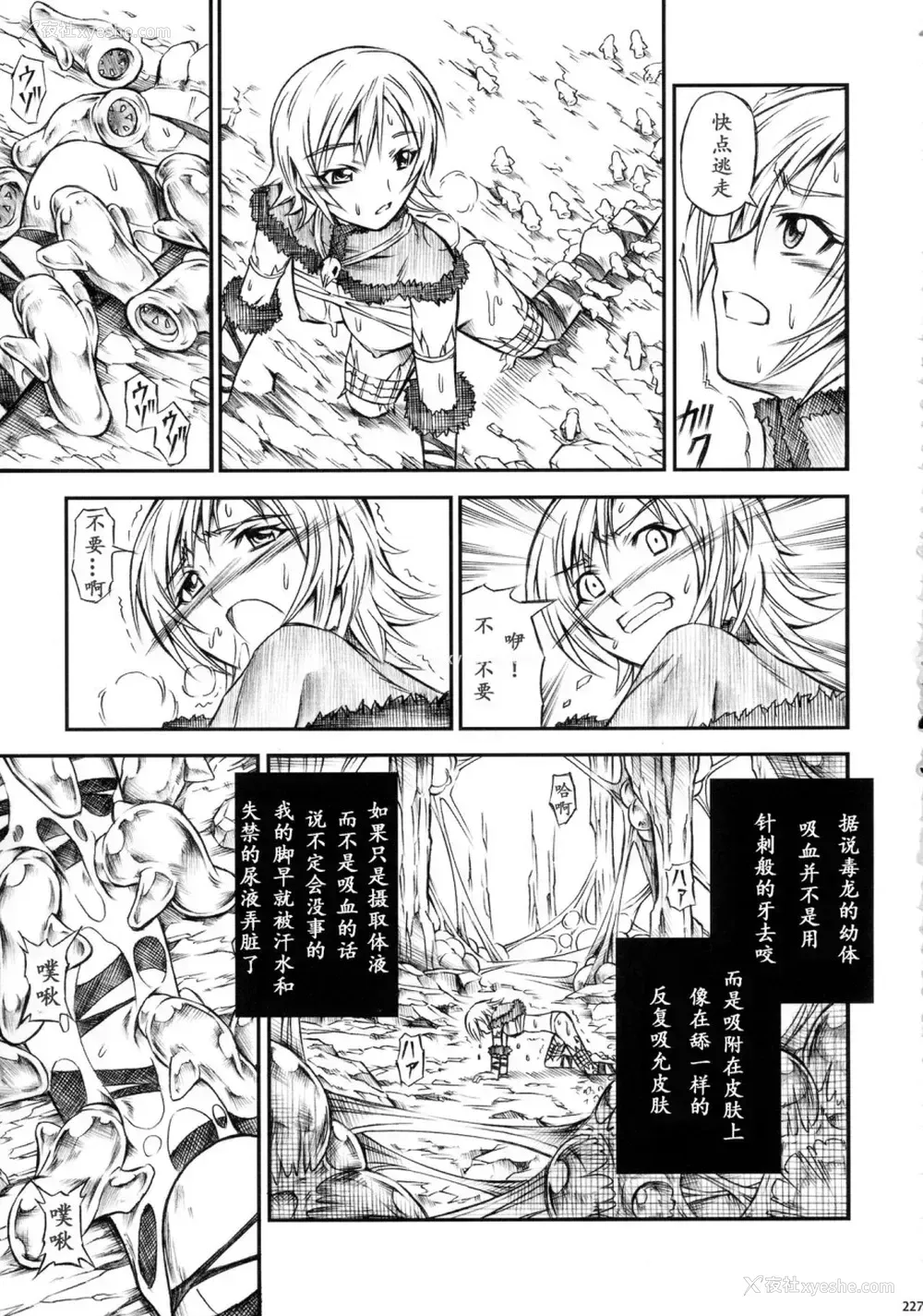 227P - (C90) [Yokohama Junky (魔狩十织)] ソロハンター达の生态 (モンスターハンター) [中国翻訳]
