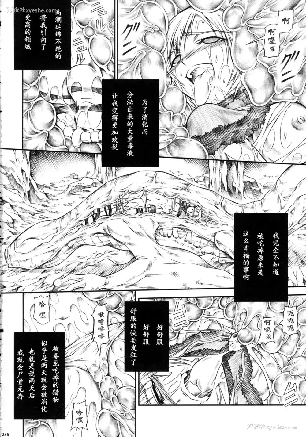 236P - (C90) [Yokohama Junky (魔狩十织)] ソロハンター达の生态 (モンスターハンター) [中国翻訳]