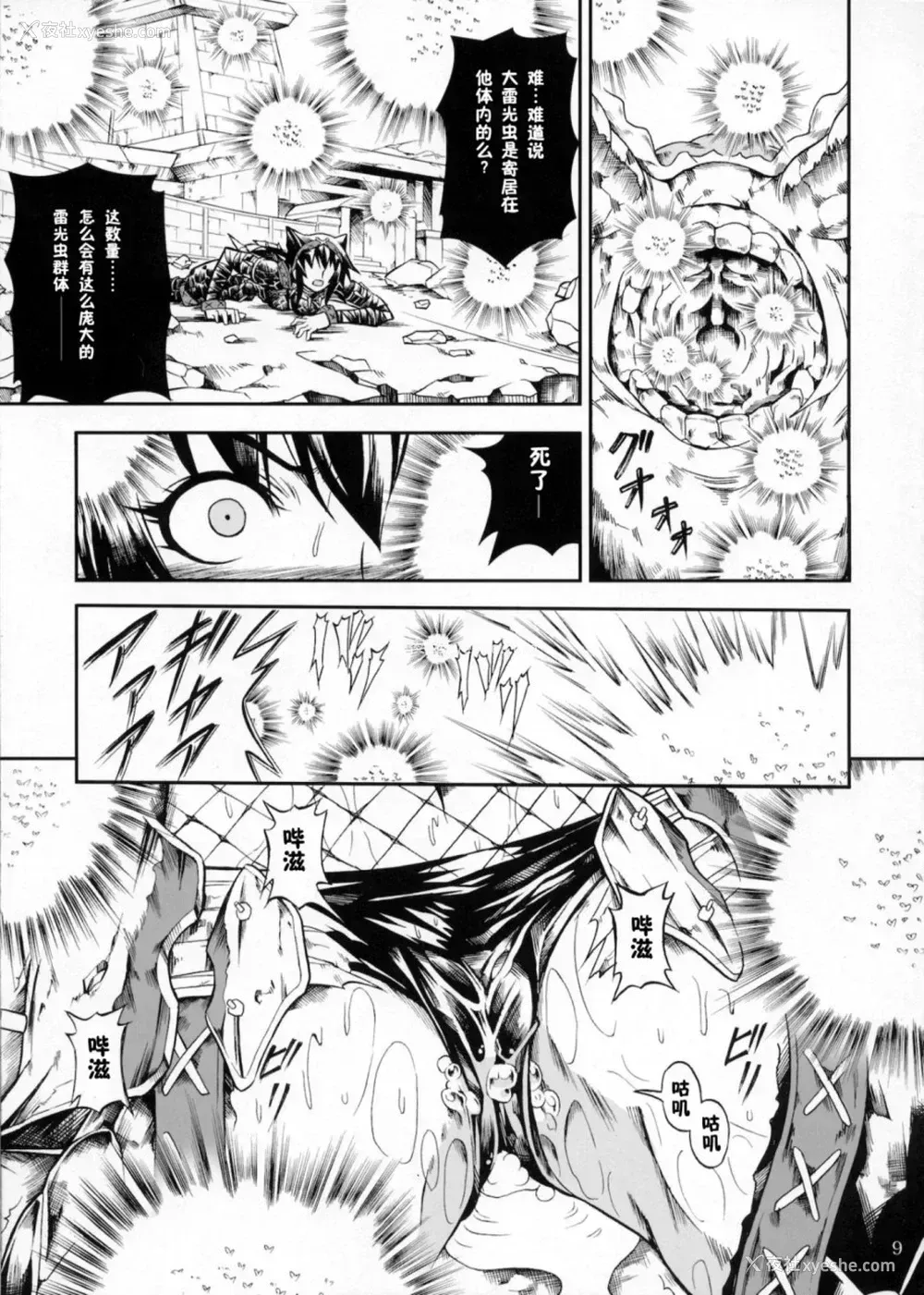 27P - (C90) [Yokohama Junky (魔狩十织)] ソロハンター达の生态 (モンスターハンター) [中国翻訳]