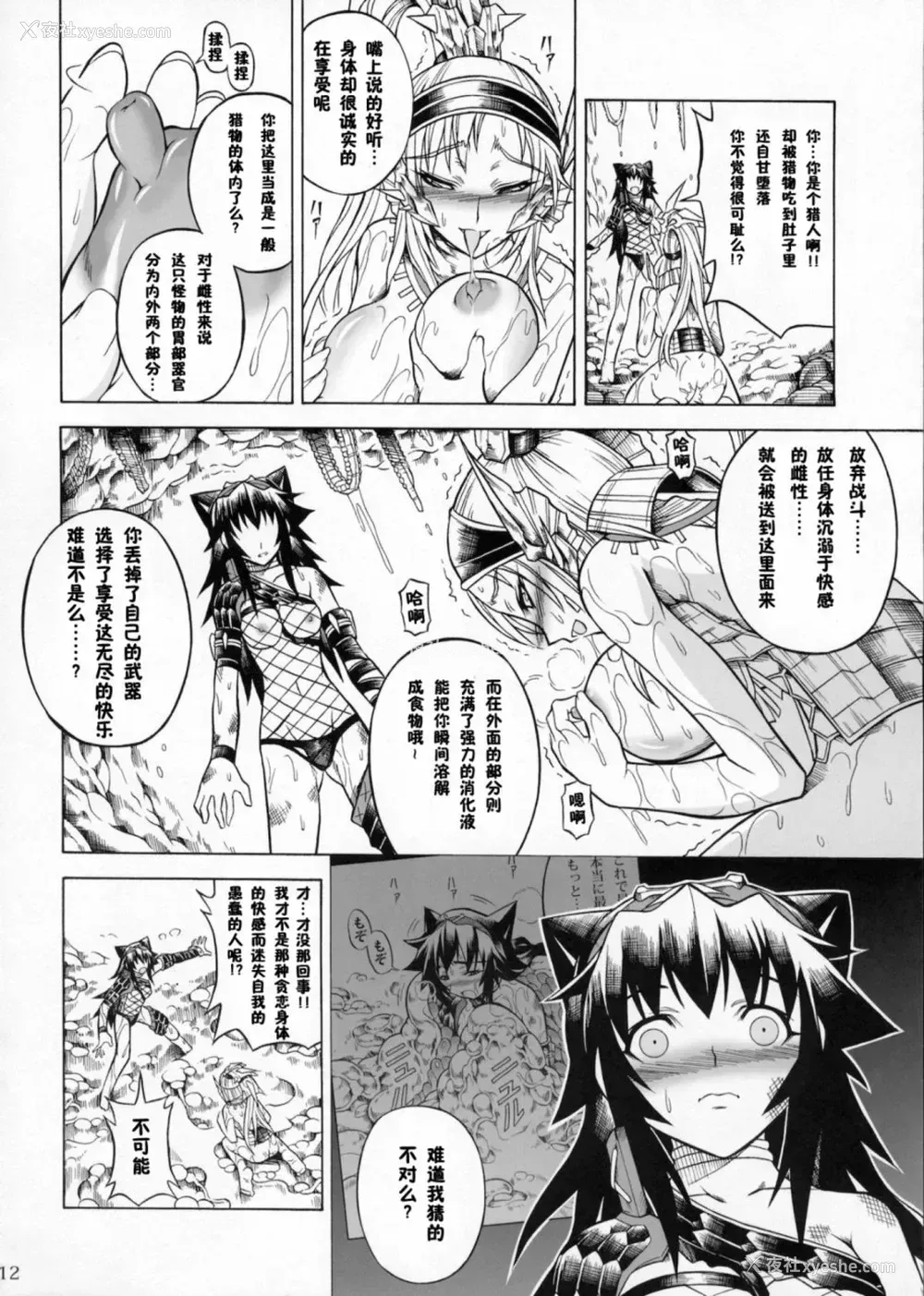 62P - (C90) [Yokohama Junky (魔狩十织)] ソロハンター达の生态 (モンスターハンター) [中国翻訳]
