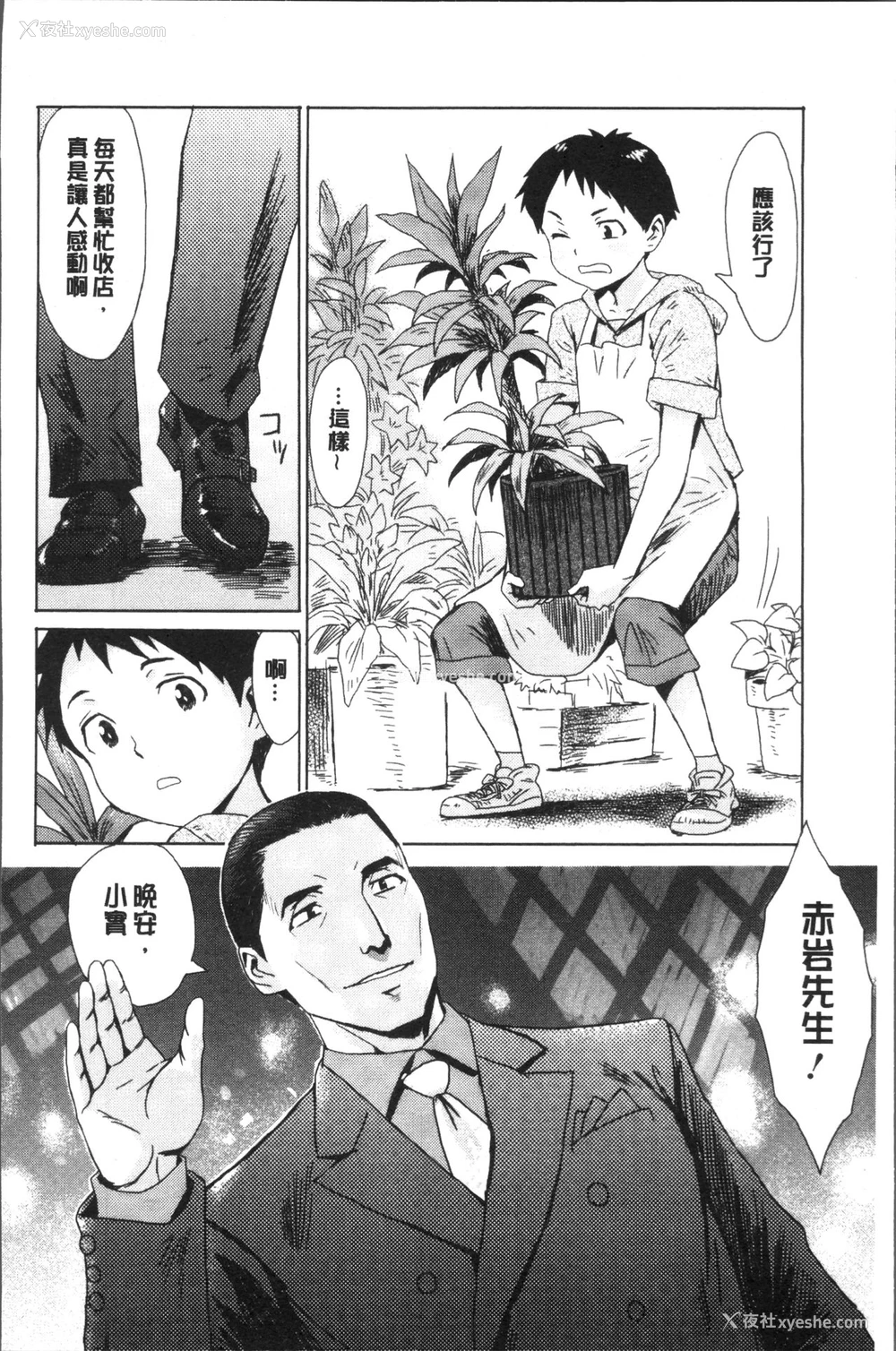 9P - 苍い果実と白い肌