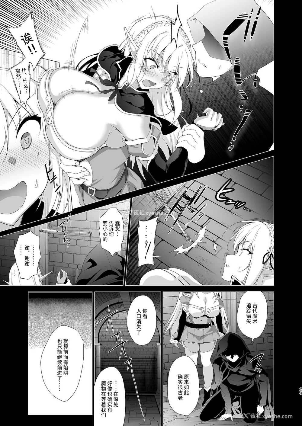 25P - エルフに淫纹を付ける本 LEVEL:4