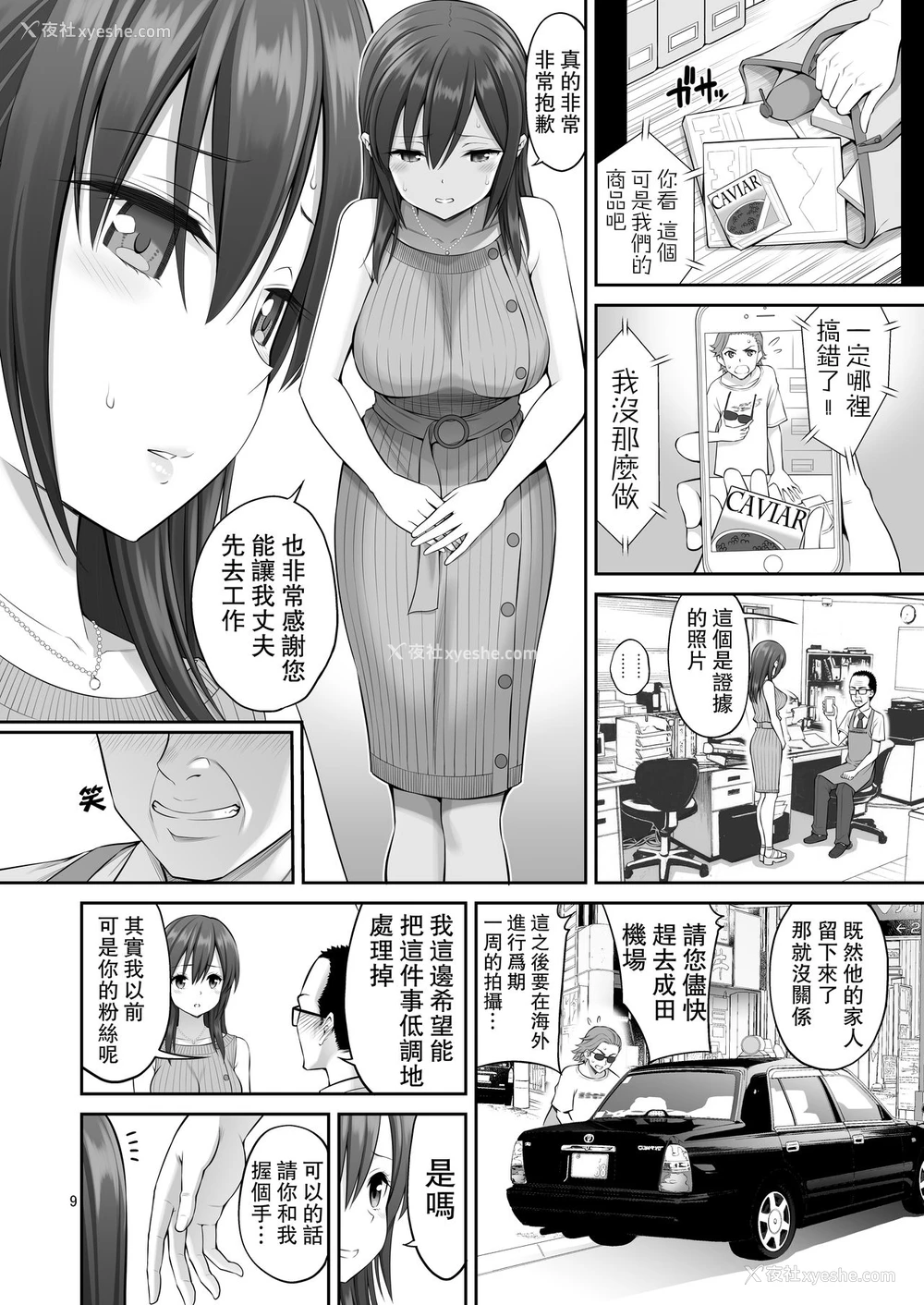 9P - 伪装万引き～狙われた元アイドル妻～