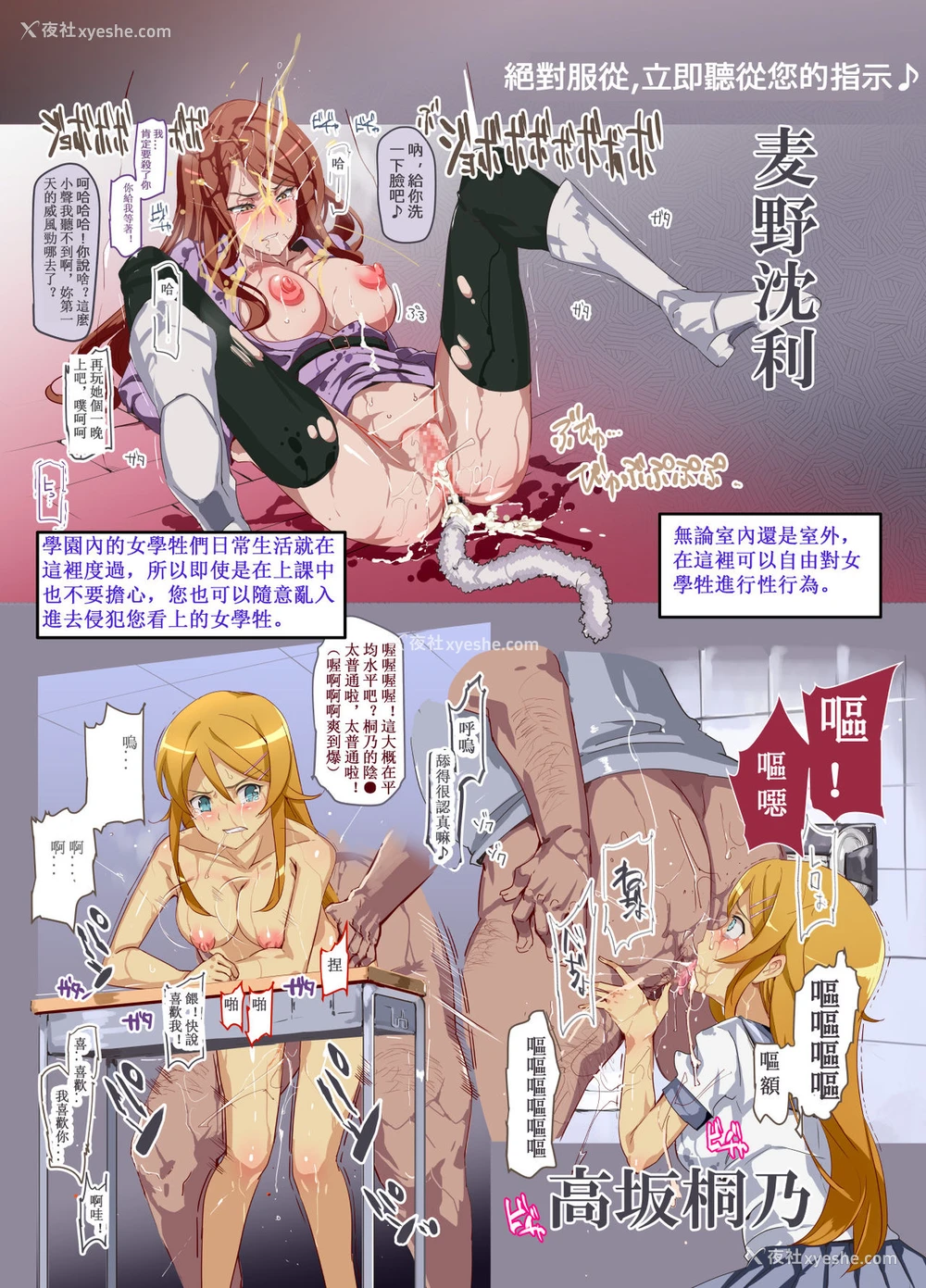 11P - [にゅう工房 (にゅう)] おいでませ!!2次元风俗学园 (よろず) [中国语] [DL版]