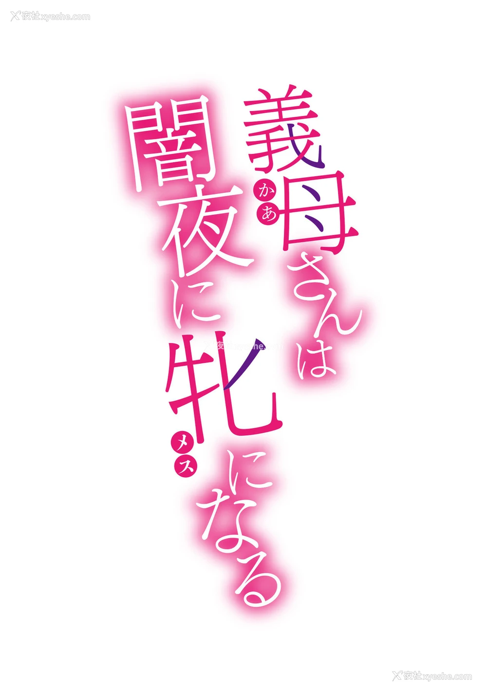 2P - [黒岩玛瑙] 义母さんは暗夜に牝になる1 [中国翻訳]