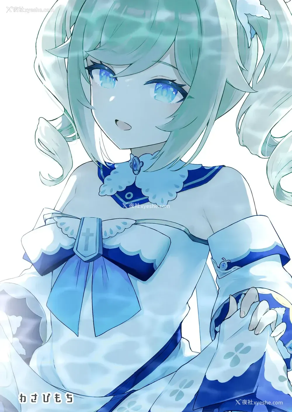 23P - [わさびもち (ももさわ)] バーバラちゃんがえっちな治疗をしてくれる本 (原神) [中国翻訳]
