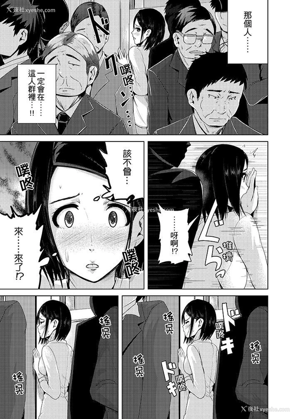3P - 高潮不断的人妻痴汉电车