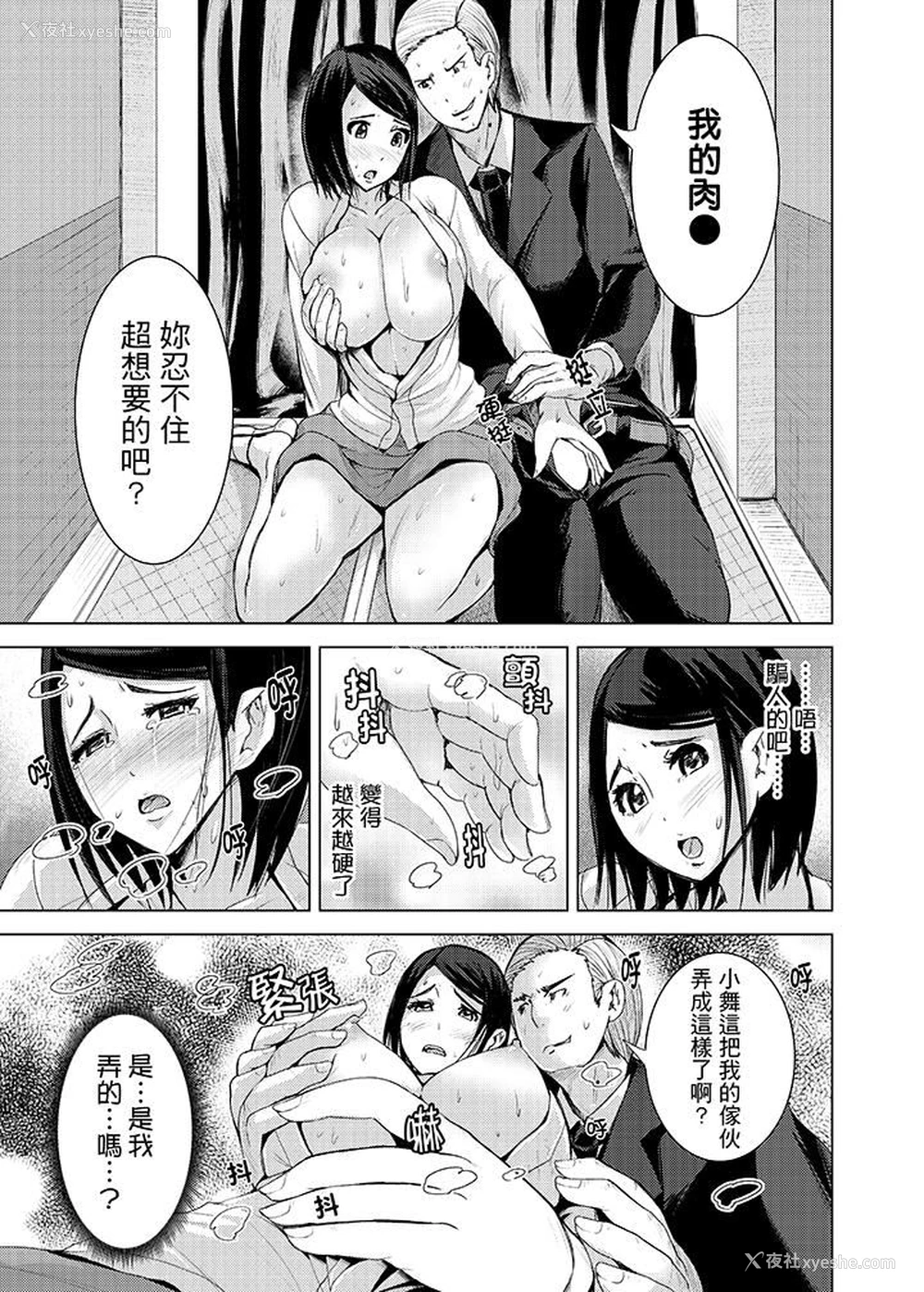 8P - 高潮不断的人妻痴汉电车
