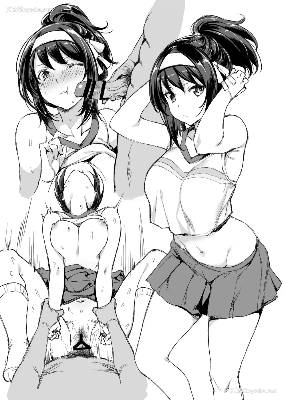 12P - [无限地雷 (ムシ)] あの时私が描きたかった女の子达1 (よろず) [中国翻訳] [DL版]