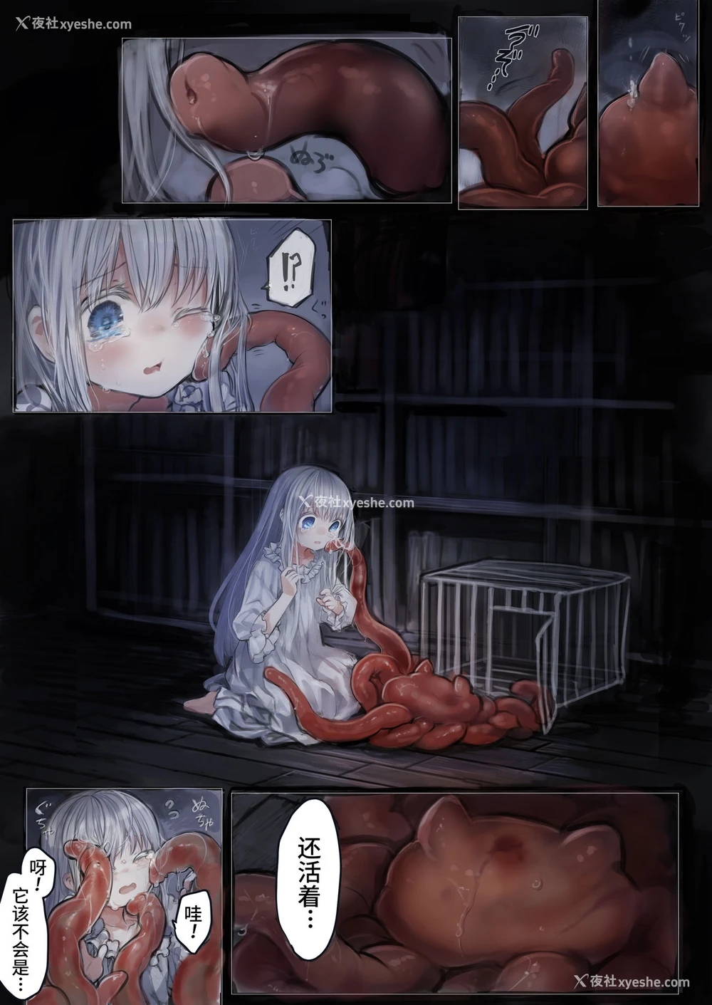 15P - [観用少女 (こもた)] Connect-少女は触手と爱をつむぐ- [中国翻訳]