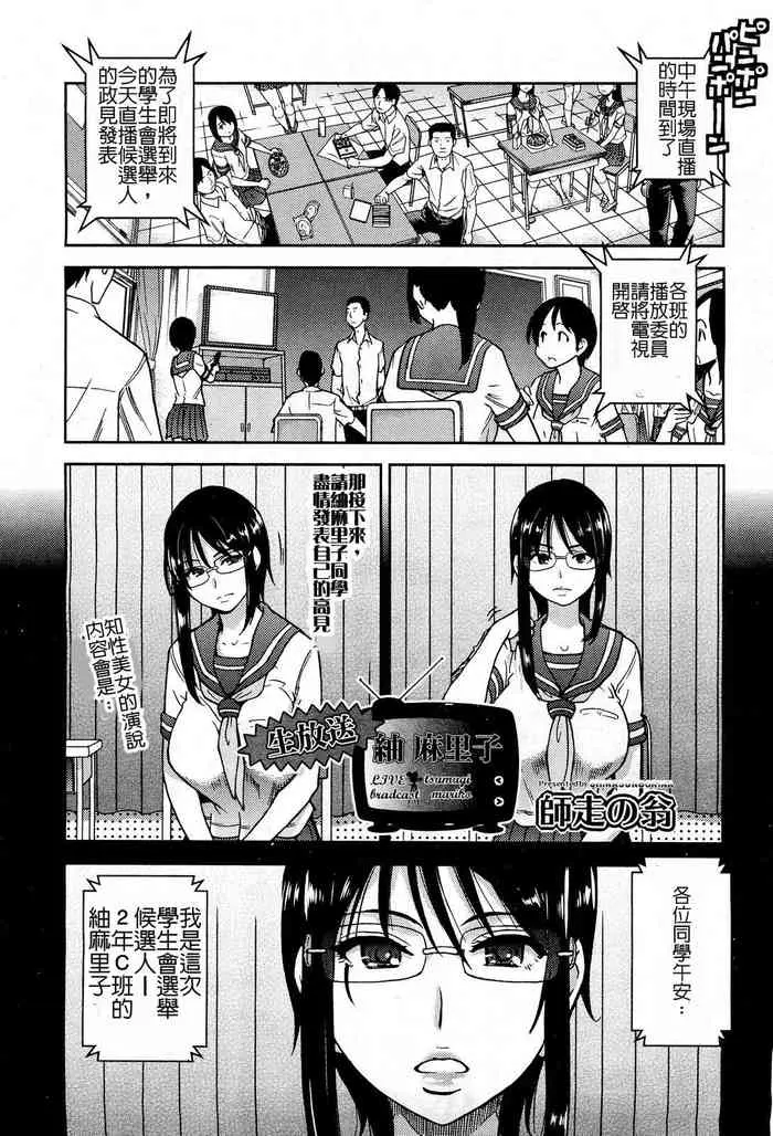 [师走の翁] 生放送 䌷麻里子 (COMIC 阿吽 2013年1月号) [中国翻訳] [无修正]
