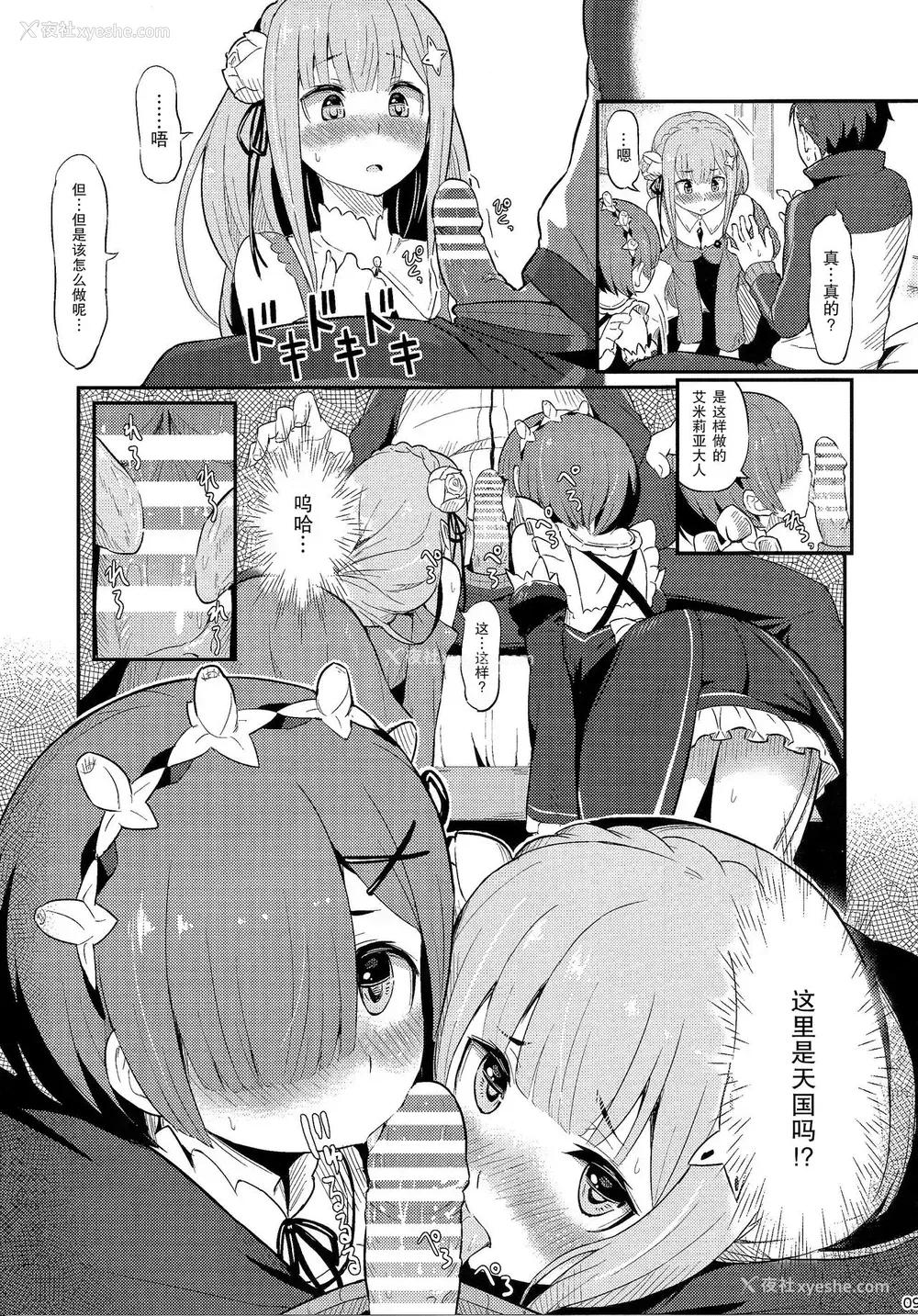9P - (C91) [ピロコボ (Piro)] レムのエミリアくっつけ大作戦 (Re:ゼロから始める异世界生活)